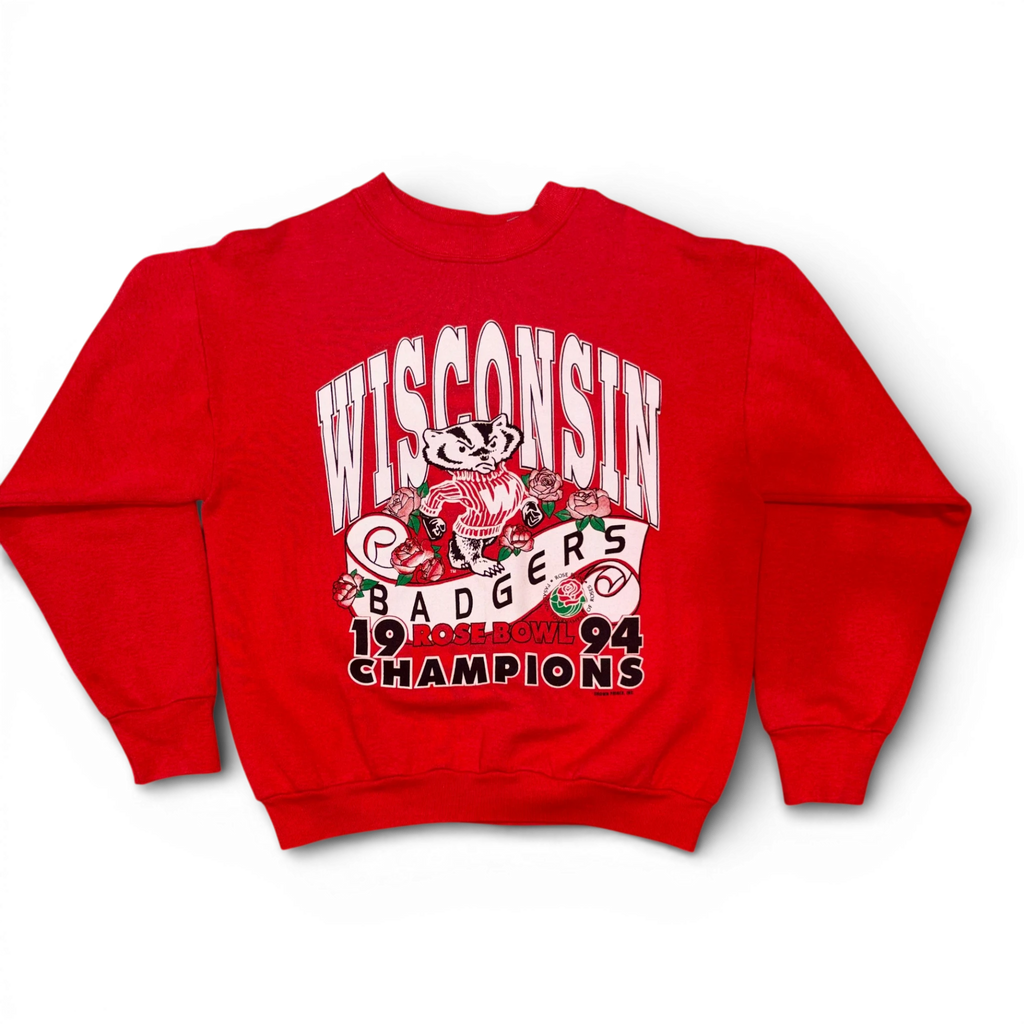 Wisconsin Badgers 1994 Rose Bowl Champions Sweater S
