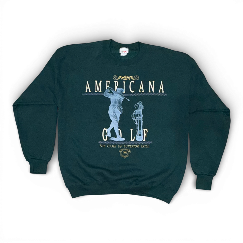 Americana Golf Sweater L