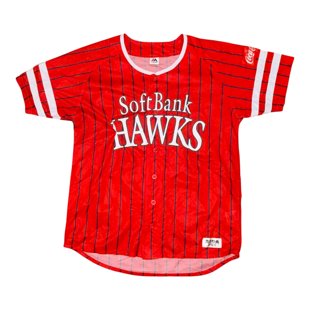 SoftBank Hawks Baseball Jersey M