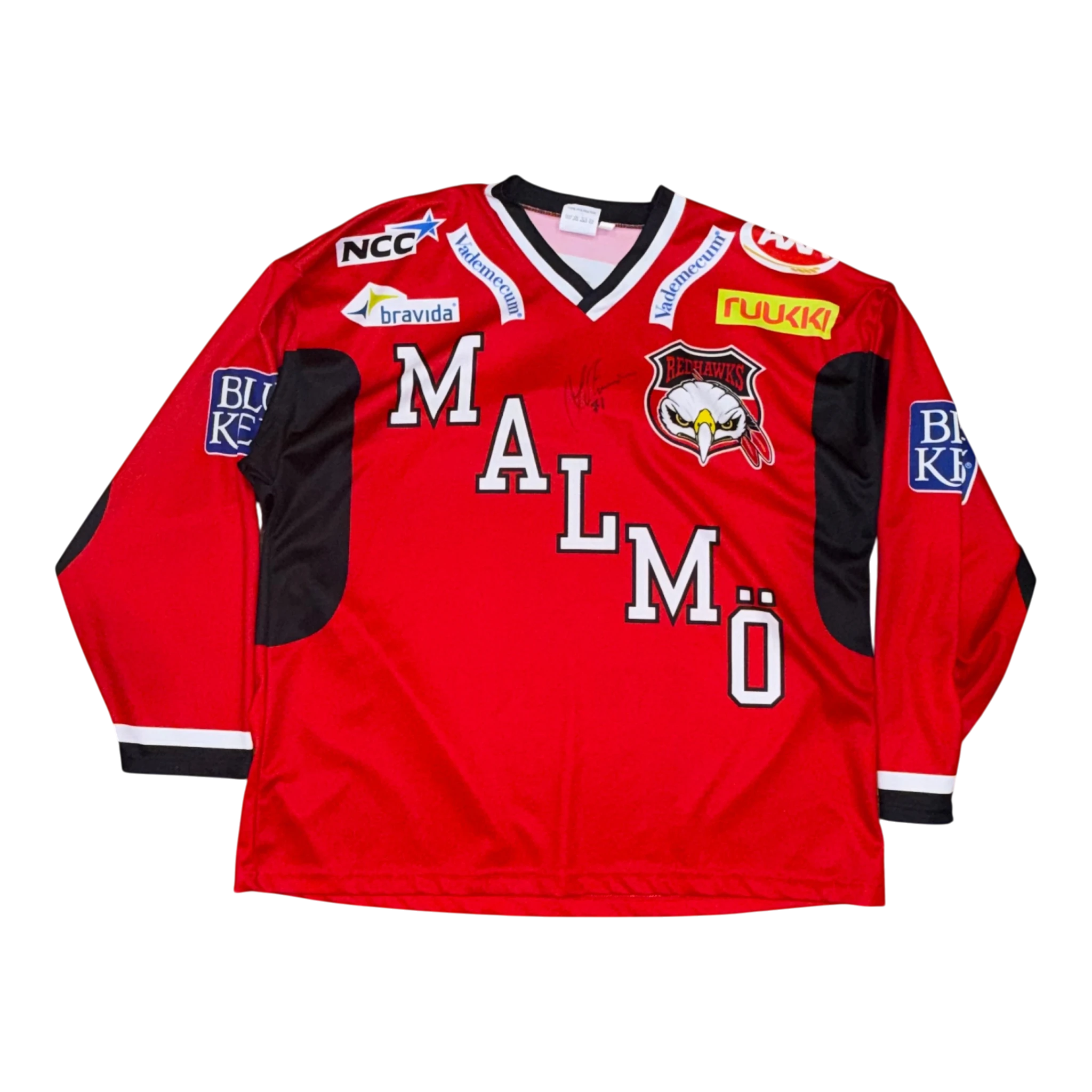 SIGNED Redhawks Jersey 2XL