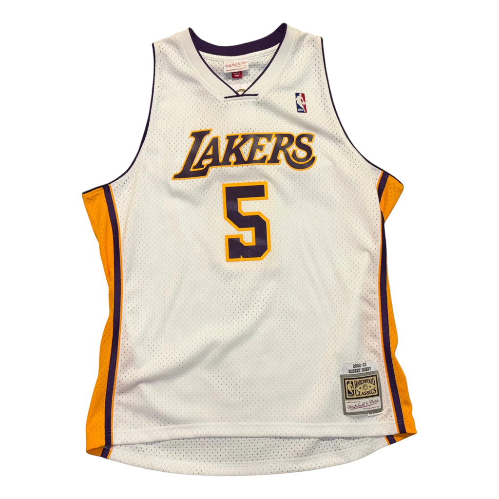 Lakers #5 Horry NBA Jersey XXL