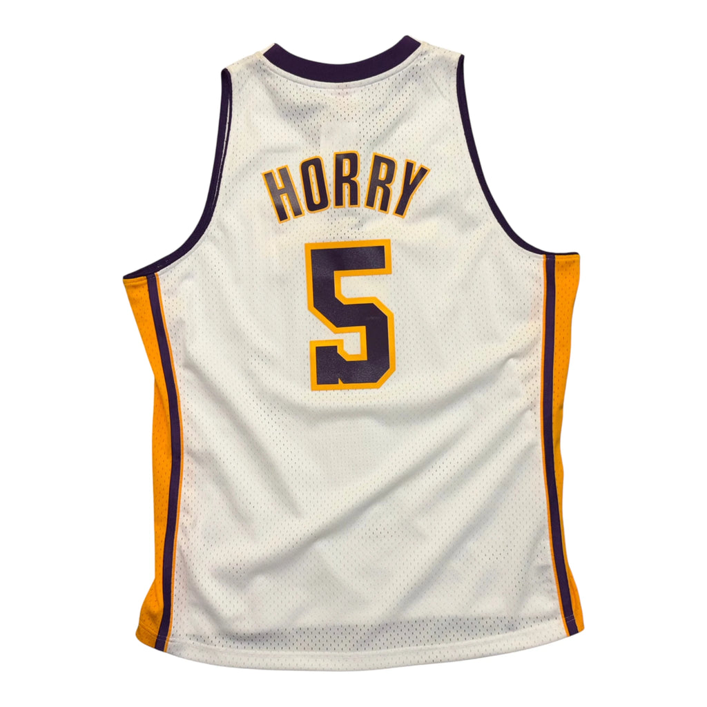 Lakers #5 Horry NBA Jersey XXL