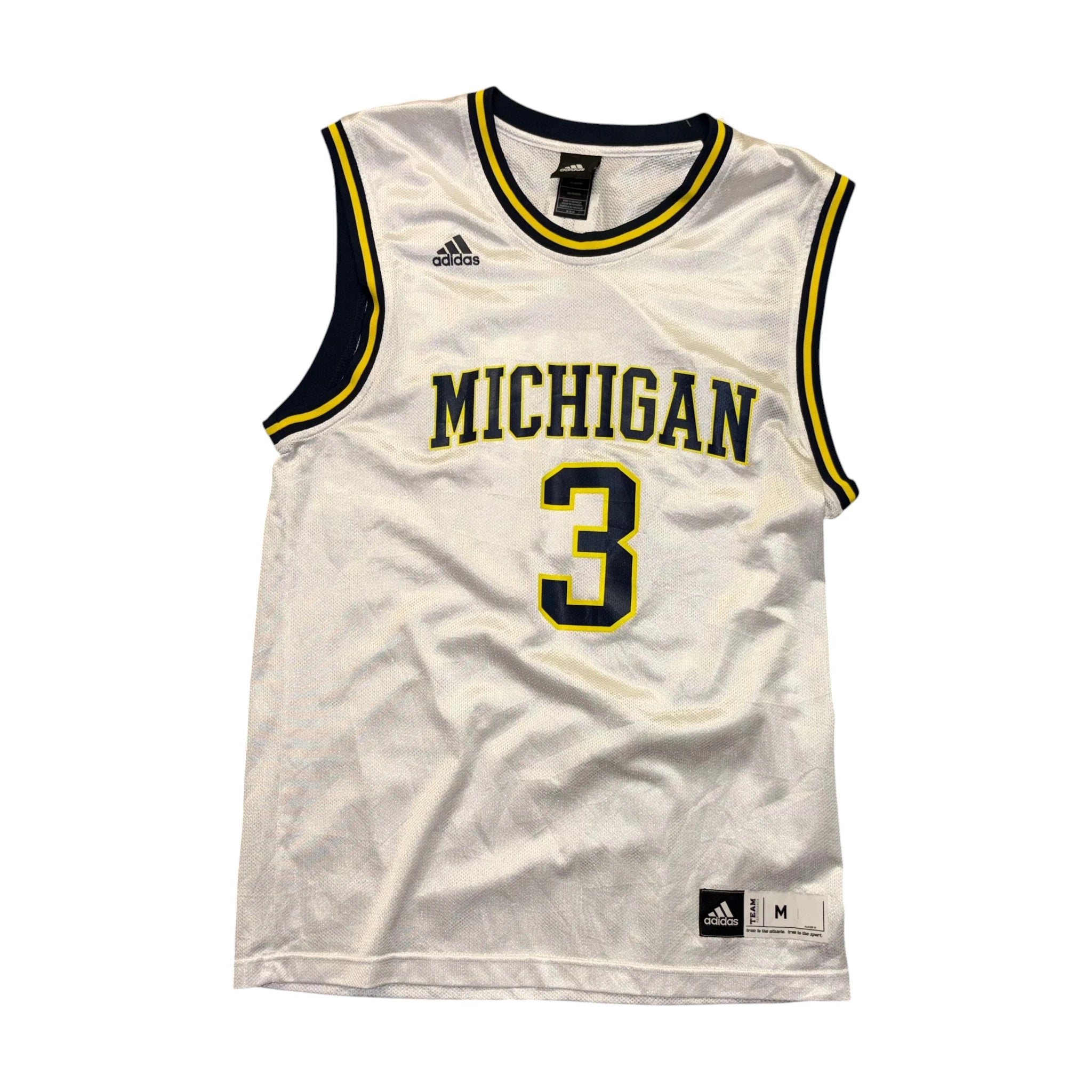 Adidas Michigan Wolverines #3 NBA Jersey M