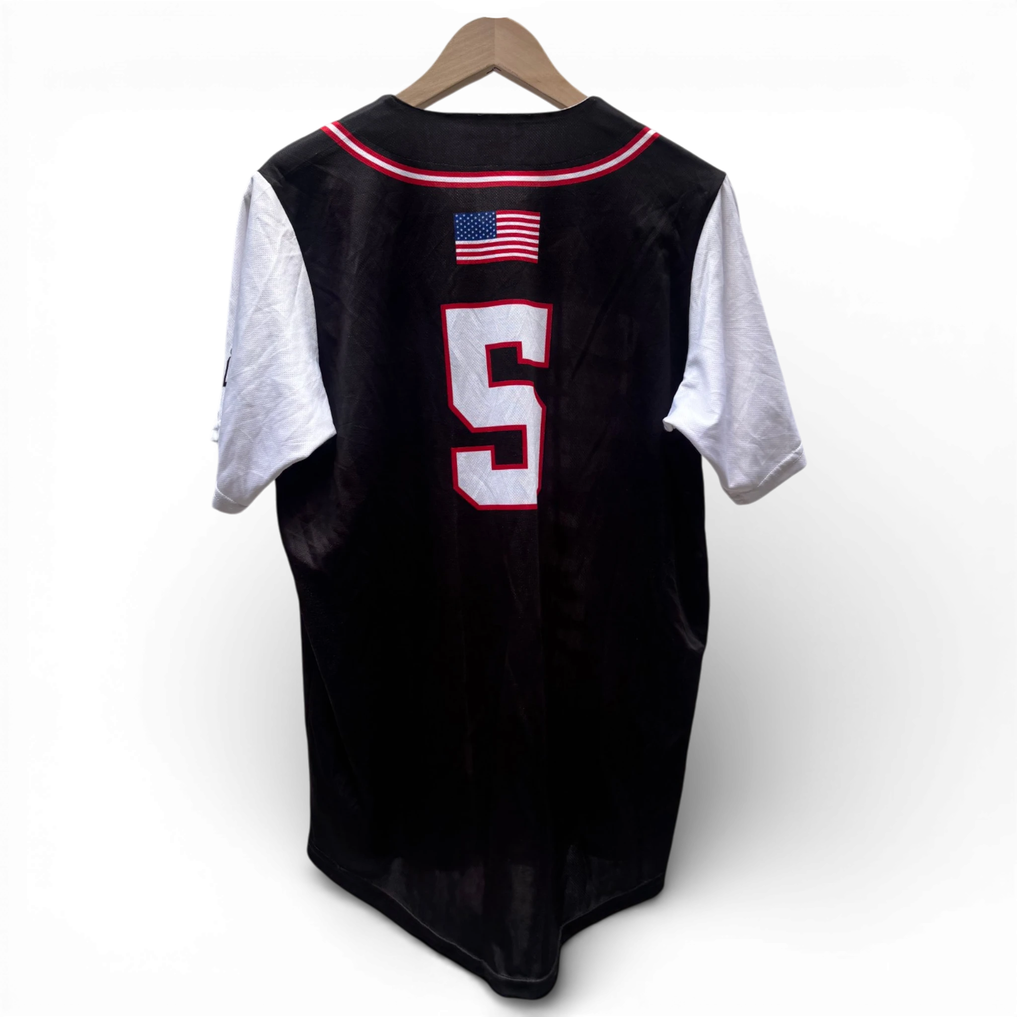 Outlaws Baseball Jersey #5 L