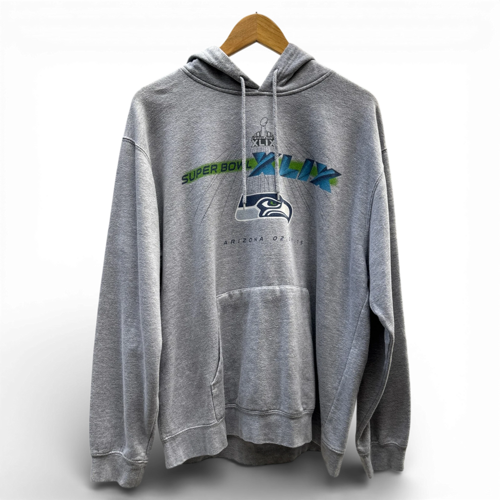 Seahawks 2015 Superbowl NFL Hoodie XL