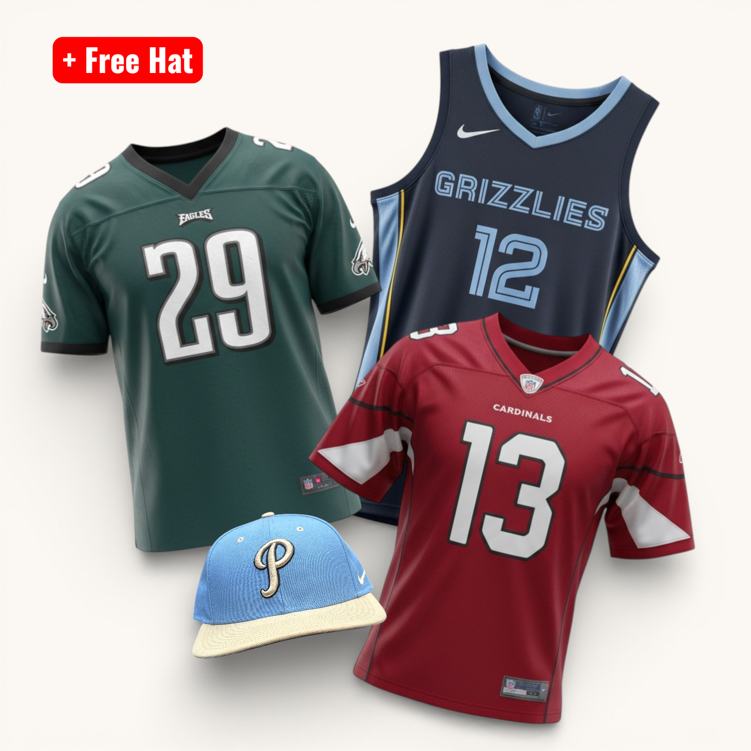 3 Piece Jersey Mystery Box